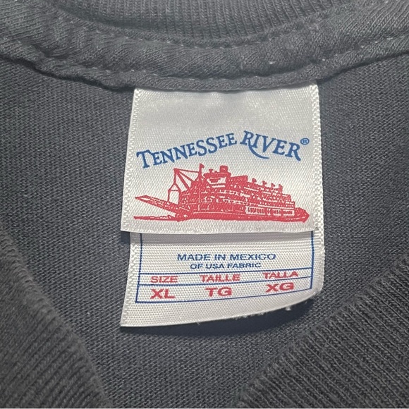 Vintage - 2006 Galveston Texas Skeleton Biker Tee - Picture 4 of 4